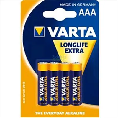 Obrázok produktu pre VARTA MINISTILL AAA LONGLIFE 4PZ Alkalické AAA (ministyl) LONGLIFE x4