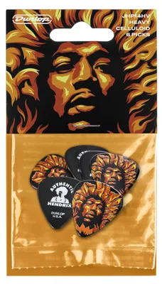 Obrázok produktu pre Dunlop Jimi Hendrix Guitars VD Fire 6 VD Fire Trsátko / Brnkátko