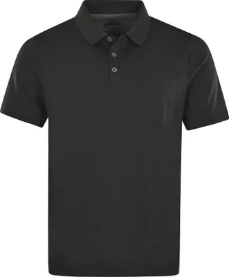 Produktbild von Hajo Shirt Kurzarm-Poloshirt Softknit mit Knopfleiste und Brusttasche in Regular Fit