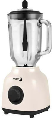 Immagine prodotto di Frullatore da tavolo 2 in 1 –  – FGC2160 – 400 W – Bicchiere dosatore in vetro da 1,5 litri – Colore crema