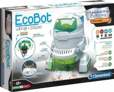 Zdjęcie produktu dla Clementoni Ecobot, Robot, Programowanie, 8 lat(a), Zielony, Biały