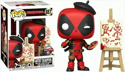 Immagine prodotto di Deadpool - Artista Deadpool 887 Edizione Speciale - Funko Pop! - Figurina in vinile