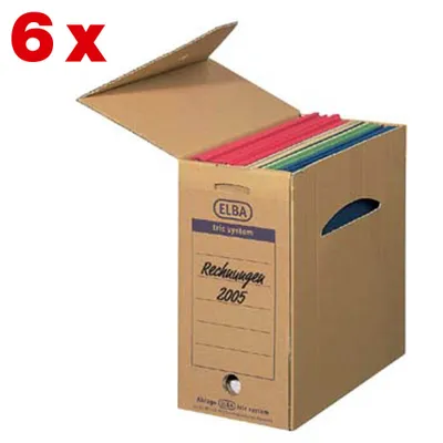 Produktbild von ELBA Archivboxen für lose Dokumente 16.0 x 34.1 31.5 cm