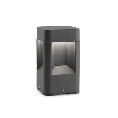 Image de Lampe de socle LED NAYA 8W 3000K IP54 gris foncé