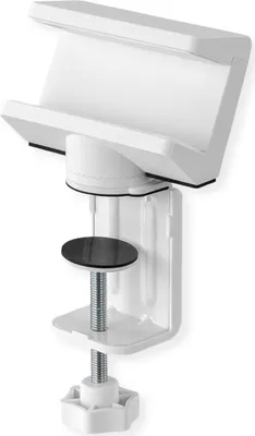 Produktbild von VALUE Tischklemme für Steckdosenleiste, drehbar 360°, weiß