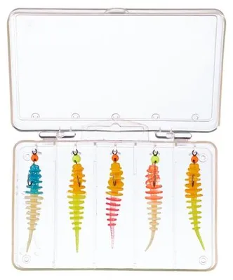 Produktbild von Balzer Trout Collector Sortiment mit Tungstenhaken Mix 3 Knoblauch 5cm