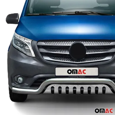 Immagine prodotto di Bull bar in acciaio inox per Mercedes Vito W447 2014-2025 ABE