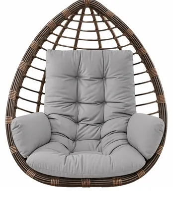 Image de Solidchoice - Coussin épais pour fauteuil suspendu et fauteuil à bascule