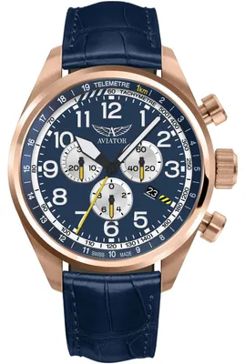 Zdjęcie produktu dla Zegarek  Aviator V.2.25.2.170.4 niebieski