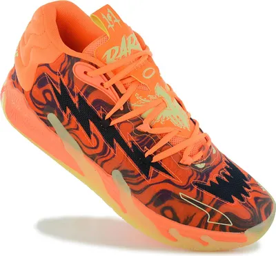 Produktbild von PUMA MB.03 Halloween - LaMelo Ball - Herren Sneakers Basketball Schuhe Orange 311176-01 , EU 42 UK 8