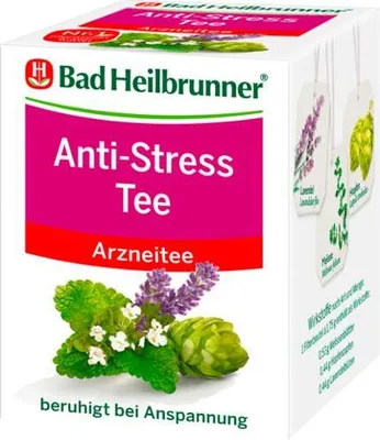 Produktbild von Bad Heilbrunner - Anti-Stress Tee - 8er 14g