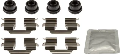 Produktbild von TRW PFK766 Zubehörsatz Scheibenbremsbelag Hinten für OPEL Corsa E Schrägheck (X15) Adam (M13) Corsa E Schrägheck Kastenwagen (X15) für VAUXHALL