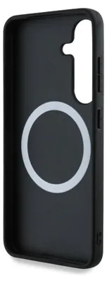 Produktbild von BMW Leder Carbon MagSafe Samsung Galaxy S25+ Plus schwarz