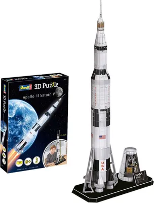 Produktbild von Revell 3D Puzzle Apollo 11 Saturn V 00250 1 St