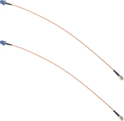 Zdjęcie produktu dla 2 sztuki złącza Fakra C do adaptera antenowego SMA Kabel antyzakłóceniowy RG174 GPS samochodowy