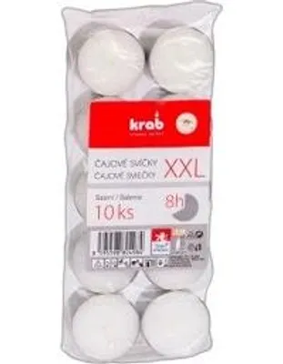 Image de Crabe XXL 8h bougie chauffe-plat 10 pcs