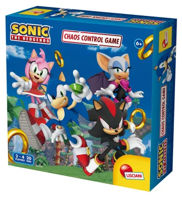 Imagen del producto de Sonic Chaos Control Game (Edición italiana) – Juego de mesa – Lisciani – De 2 a 4 jugadores – A partir de 6 años