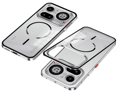 Produktbild von Metall Rahmen Hülle für Nothing Phone 4a Pro Magnetisch MagSafe Snap Verschluss