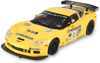 Image de Scalextric Corvette C6r O'Connell Slotcar Jaune  Jaune Taille unique