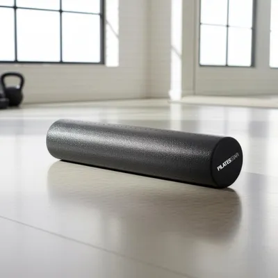 Produktbild von Yogistar Pilatesrolle Faszienrolle pro - schwarz Hartschaum 90 cm