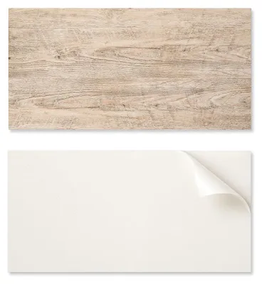Image de Panneau adhésif en vinyle - Décoration avec motif imprimé, dimensions 120x60 cm, imitation bois naturel
