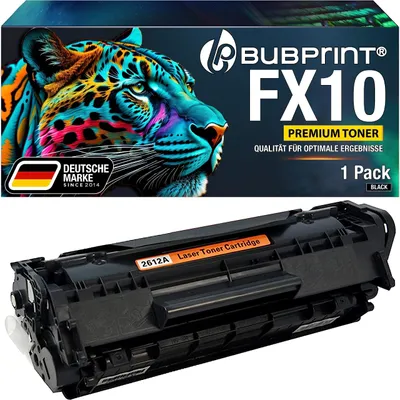 Produktbild von Bubprint Toner kompatibel mit Canon FX10 FX-10 Schwarz