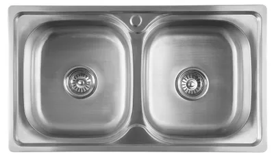 Zdjęcie produktu dla Zlewozmywak Aqualine 810x460 mm, stal nierdzewna AQ8146B