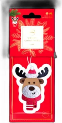 Imagen del producto de Adorno aromático para el árbol de Navidad, diseño de ciervo del bosque, marca Aro