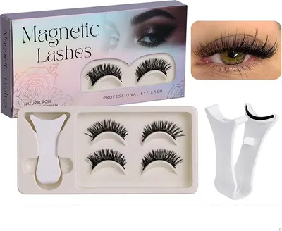 Obrázok produktu pre INF Magnetické mihalnice 2 páry - Barbie zúžený štýl, jednoduchá aplikácia
