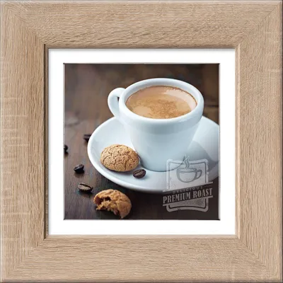 Produktbild von Pro-Art an429o17 Wandbild New Classic Wood "Itailian Coffee II", 44 x 44 cm