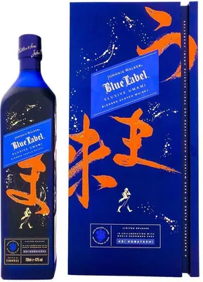 Obrázek produktu pro Johnnie Walker Blue Label ELUSIVE UMAMI Blended Scotch Whisky Limited Release 43% obj. 0,7l v dárkové krabičce