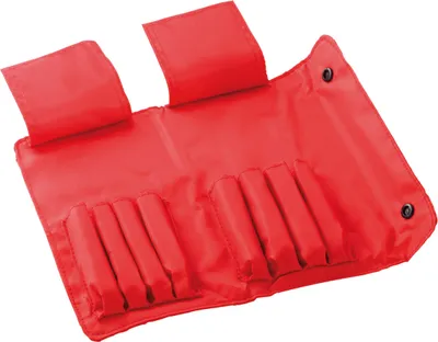 Immagine prodotto di Borsa a rotolo triangolare vuota, per 8 pezzi, rossa SA 0010