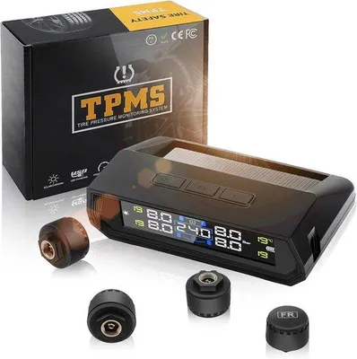 Produktbild von TPMS-Bewachungssystem mit 4 externen Luftdrucksensoren für Wohnmobile