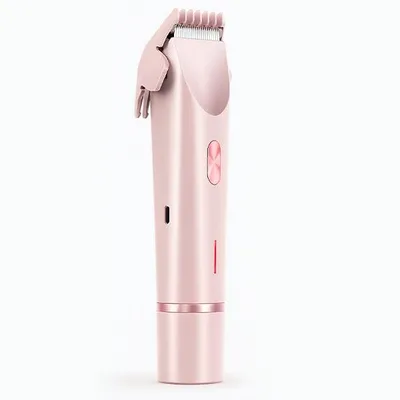 Immagine prodotto di Rasoio donna 2 in 1 con doppia testa in rosa e ricarica Type C 2W 3h