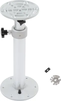 Immagine prodotto di Piedistallo da tavolo da 460 a 700 mm regolabile a 360 ° ruotabile per camper roulotte barca yacht casa