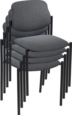 Produktbild von 4 Nowy Styl Besucherstühle Styl STYL BLACK C-38 4ER anthrazit Stoff
