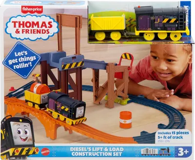 Zdjęcie produktu dla Fisher-Price Thomas & Friends JBW20, Zestaw pociągów i torów, 3 lat(a), AAA, Plastik, Wielobarwny