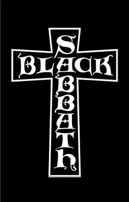 Obrázek produktu pro Black Sabbath Cross Vlajka