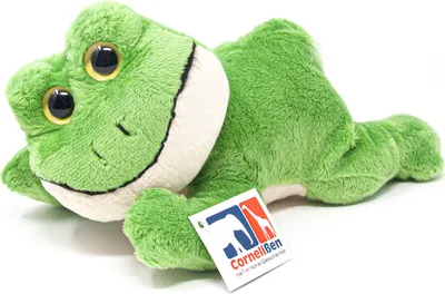 Image de Cornelissen - Doudou - Grenouille - 22 cm