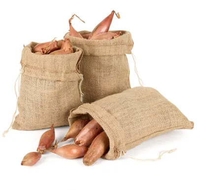 Image de La Cordeline, 3 sacs de rangement en jute, 21 x 25 cm, réutilisables, pour les légumes