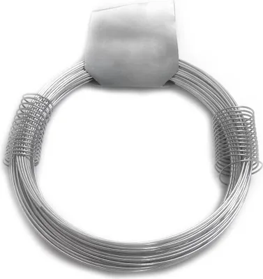 Image de 6 Fil Acier Zingué N° 4 - 0,90mmx30m - 145gr