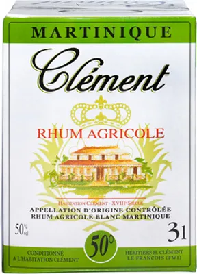 Produktbild von Wein Rhum Clément Blanc 50° 3L