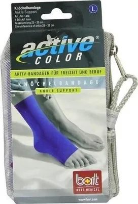 Produktbild von BORT ActiveColor Knöchelbandage L blau