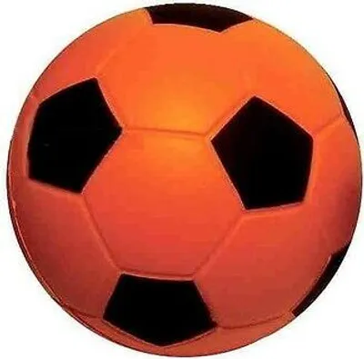 Produktbild von Schaumfußball mit PolyurethanÜberzug | ORANGE-SCHWARZ