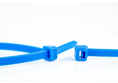 Immagine prodotto di WKK 110226671 WKK Kunststoffkabelbinder Blau 370x4,8mm 100 St.
