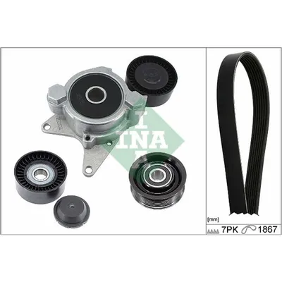 Produktbild von INA 529 0401 10 Keilrippenriemensatz für TOYOTA AURIS (NRE15, ZZE15, ADE15, ZRE15, NDE15)