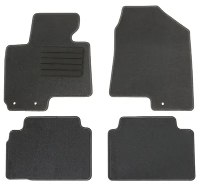 Produktbild von Fußmatten-Set für Hyundai ix35, 03/2010-06/2015, 4-teilig, Schwarz