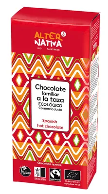 Obrázek produktu pro FAIR TRADEČOKOLÁDOVÝ HORKÝ NÁPOJ BEZ LEPIDEL 350 g - ALTERNATIVA