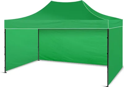 Produktbild von BDW Pavillon, Zelt, Partyzelt für Garten, Terasse, Messe - Pavillon, Grün