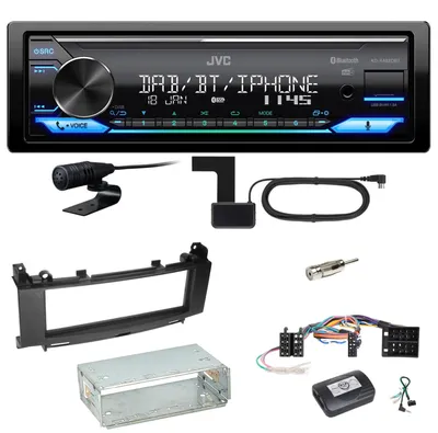 Produktbild von JVC KD-X482DBT Bluetooth DAB Einbauset für Mercedes A B Klasse W169 W245